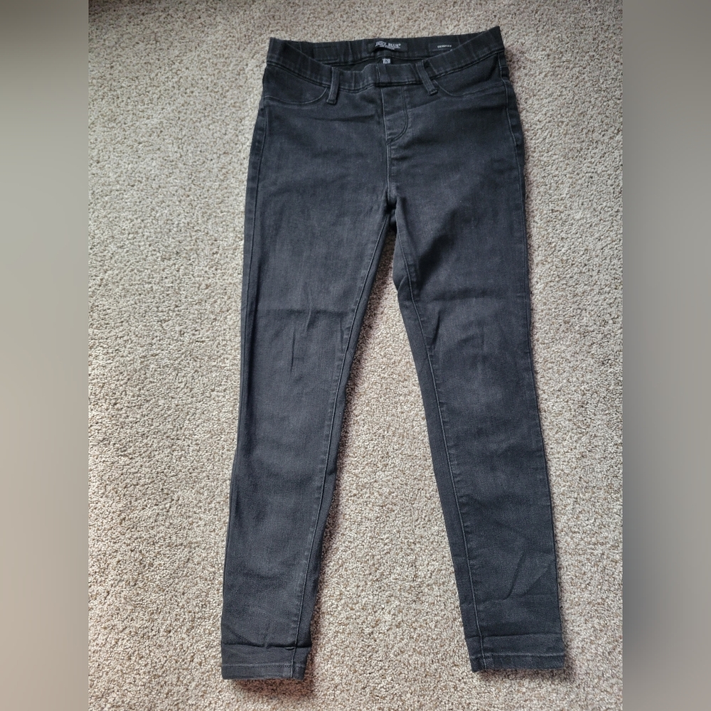 EUC Black Pull on Judy Blue Skinny Jeans Size 7/28Style #JB88263